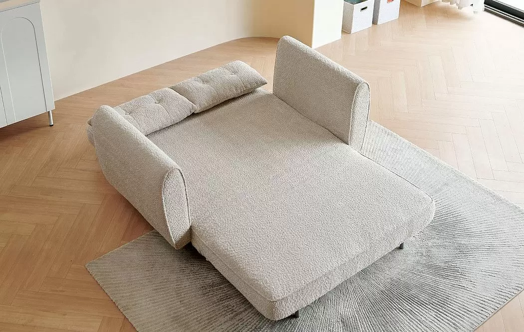 Диван-кровать Charm, кремовый тедди - фото 2