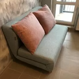 Диван-кровать Rosy-2 2-х местный, мята/коралловый