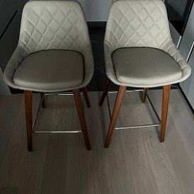 Стул полубарный Joan (65), темно-синий