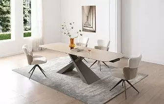 Стол Torino + 4 стула Adele