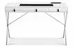 Стол письменный Christopher, белый/хром