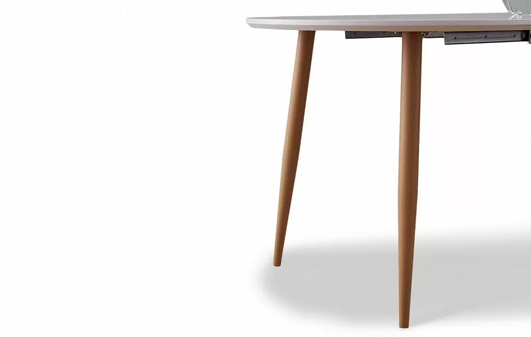 Стол раскладной Morris, белый - фото 10