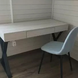 Стул Jackson, голубой/черный