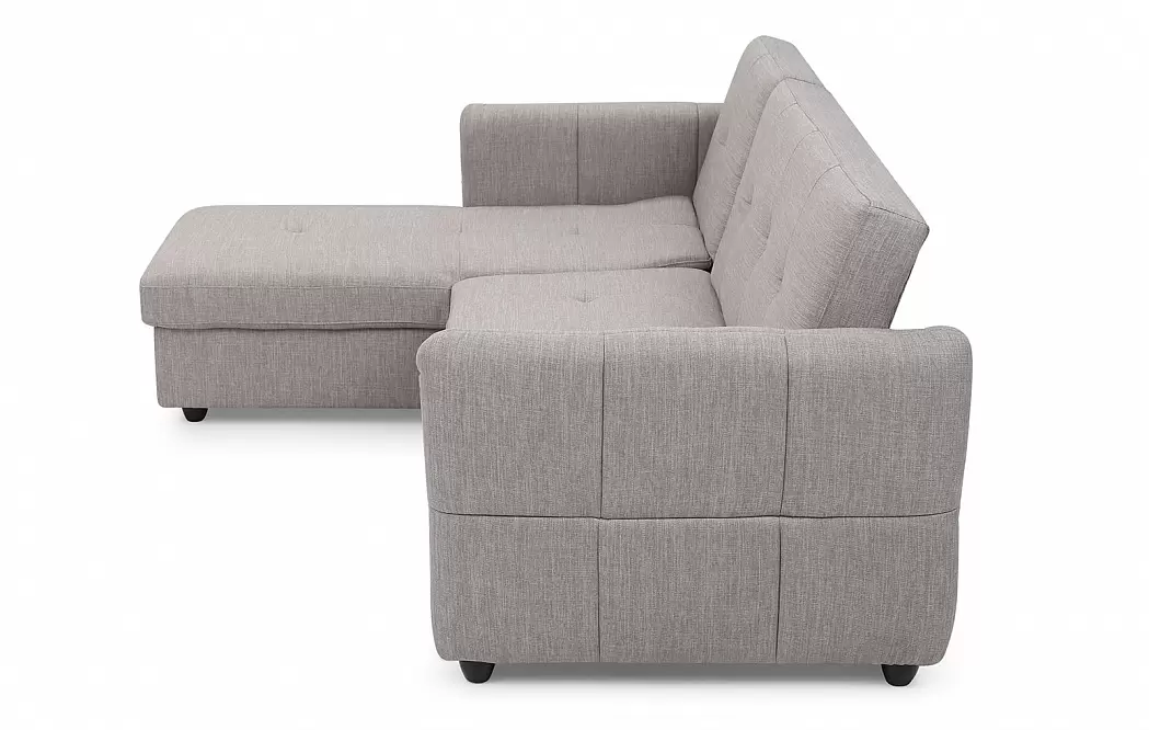 Диван-кровать Rotterdam угловой (левый), цвет серый - фото 14