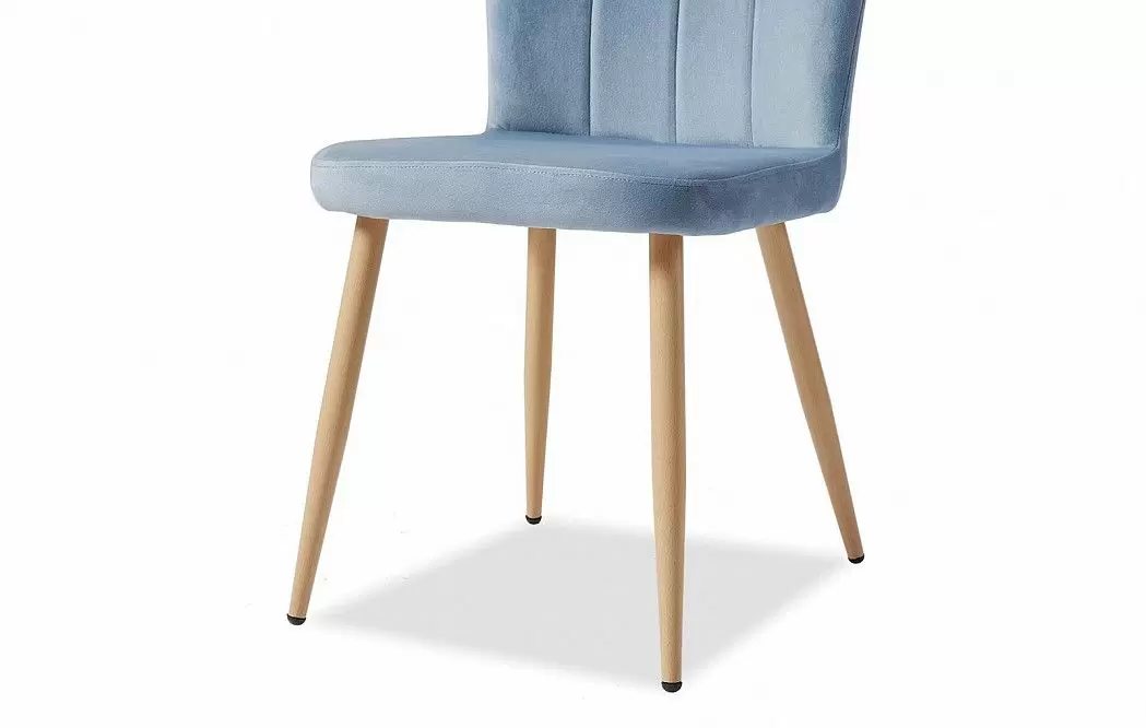 Стул Ludwig, голубой/дерево - фото 9