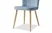 Стул Ludwig, голубой/дерево
