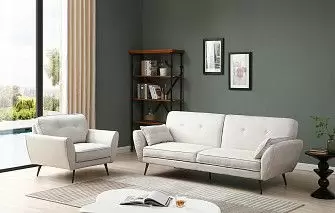 Комплект мягкой мебели Edinburgh, кремовый