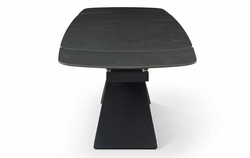 Стол Charlotta + 4 стула Augusta графит - фото 12