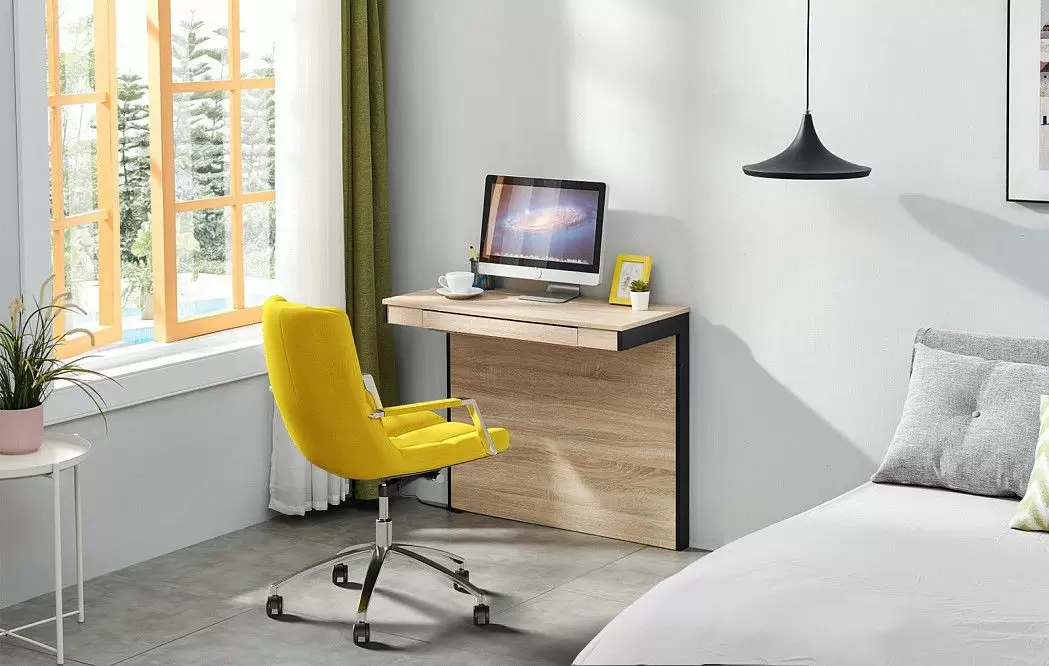 Стол письменный City, дуб/черный - фото 2