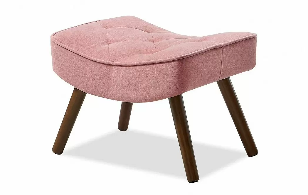 Оттоманка Hygge, коралловый/орех