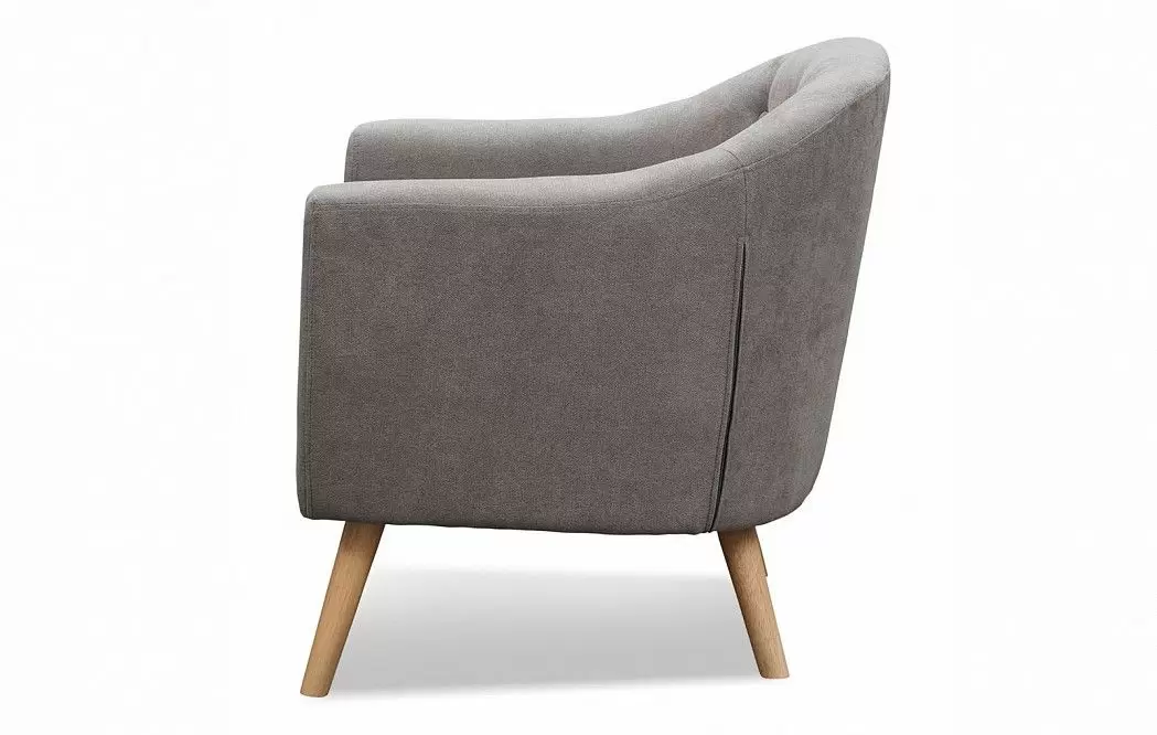 Кресло Florence, серо-бежевый/натуральный - фото 7