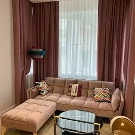 Оттоманка Lisbet, пепельная роза