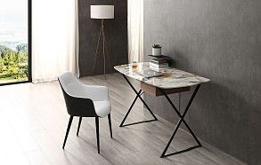 Стол письменный Marcus, светлая керамика Стол письменный Marcus, светлая керамика