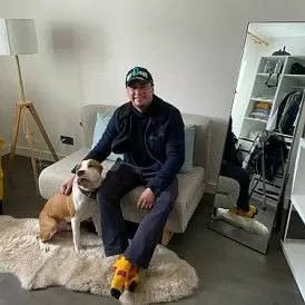 Диван-кровать Rosy 3-х местный, коричневый