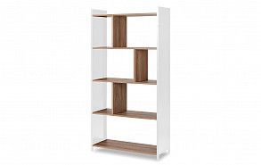 Стеллаж Oslo, орех/белый Стеллаж Oslo, орех/белый