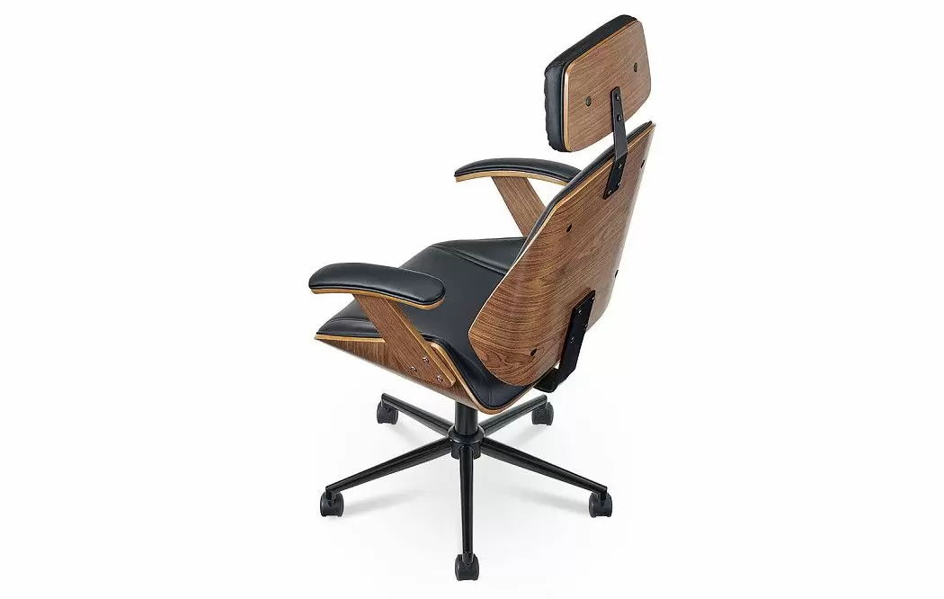 Кресло Benjamin, черный/орех - фото 11