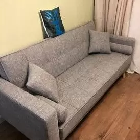 Подушка Quadro Grey (45x45), серый