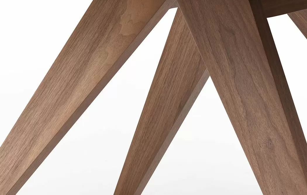 Стол раскладной Valencia 120-180, серая керамика/орех - фото 10