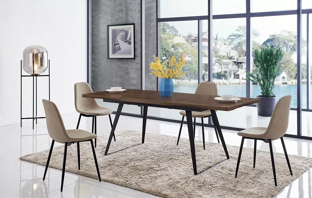 Стол Vermont + 4 бежевых стула Jackson