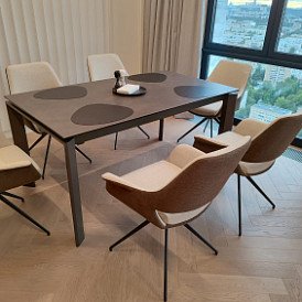 Стул Ruth, бежевый/коричневый