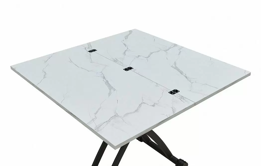 Стол-трансформер Jordan, светлый мраморный рисунок - фото 10