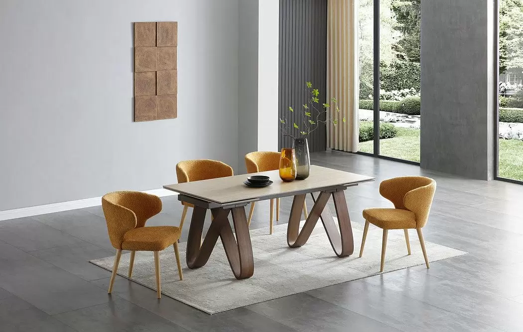 Стол раскладной Lido 180-260, песочная керамика - фото 5