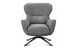 Кресло Sebastian, серый/темно-серый