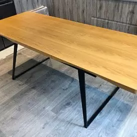 Стол раскладной Vermont, черный/белый