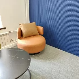 Кресло Sandra, карамель/мокко