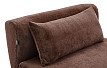 Диван-кровать Rosy 2-х местный, коричневый
