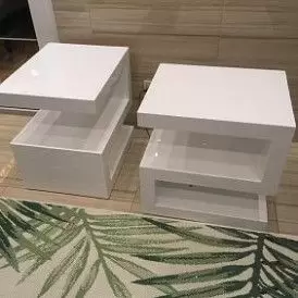 Стол-консоль Z-table, белый