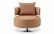 Кресло Sandra, карамель/мокко