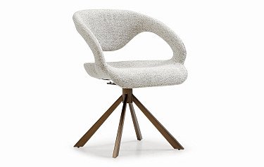 Стул Evelyn, кремовый/бронза