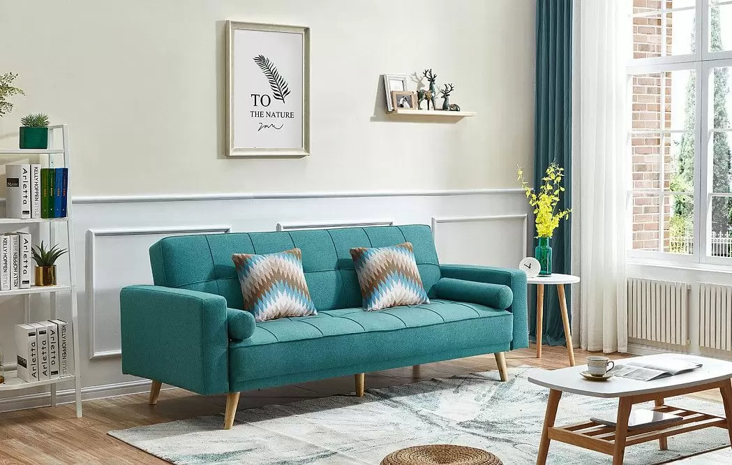 Диван-кровать Scandinavia, морская волна