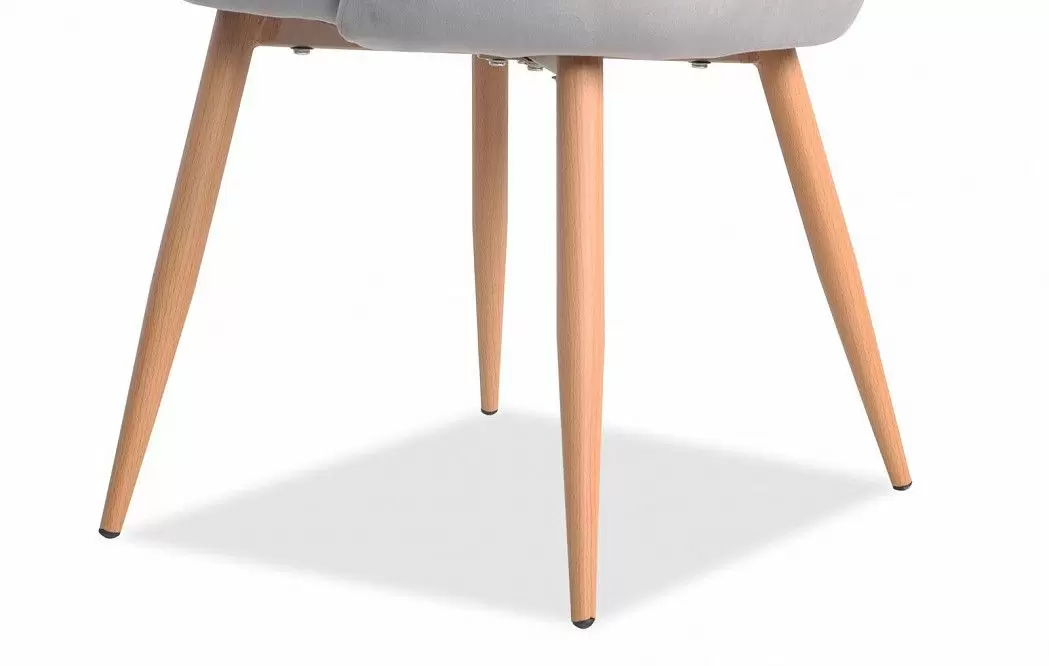 Стул Angela, серый/дерево - фото 12