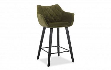 Стул полубарный Sherilyn (66), темно-зеленый
