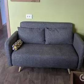 Диван-кровать Cardiff, коричневый меланж