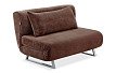 Диван-кровать Rosy 2-х местный, коричневый