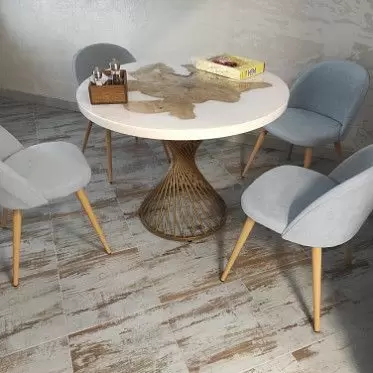 Стул Shelly, голубой