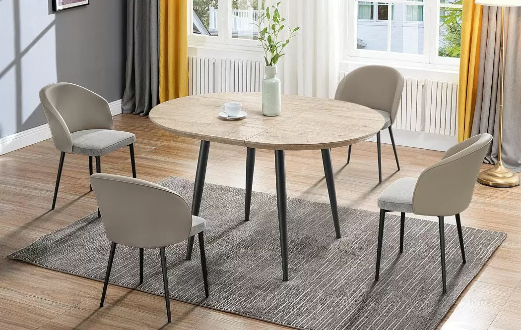 Стул Ornella, серо-бежевый - фото 4