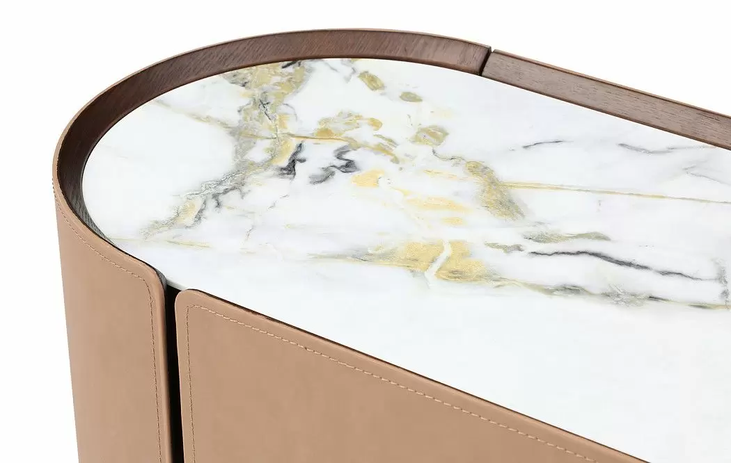 Буфет Scarlett, светлая керамика/коричневый - фото 8