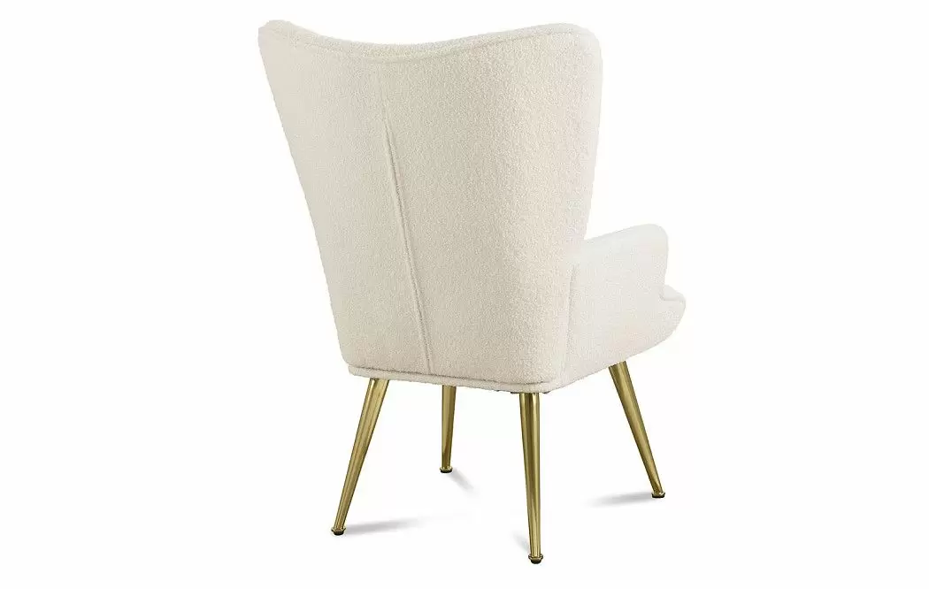 Кресло Hygge, слоновая кость/золото - фото 8