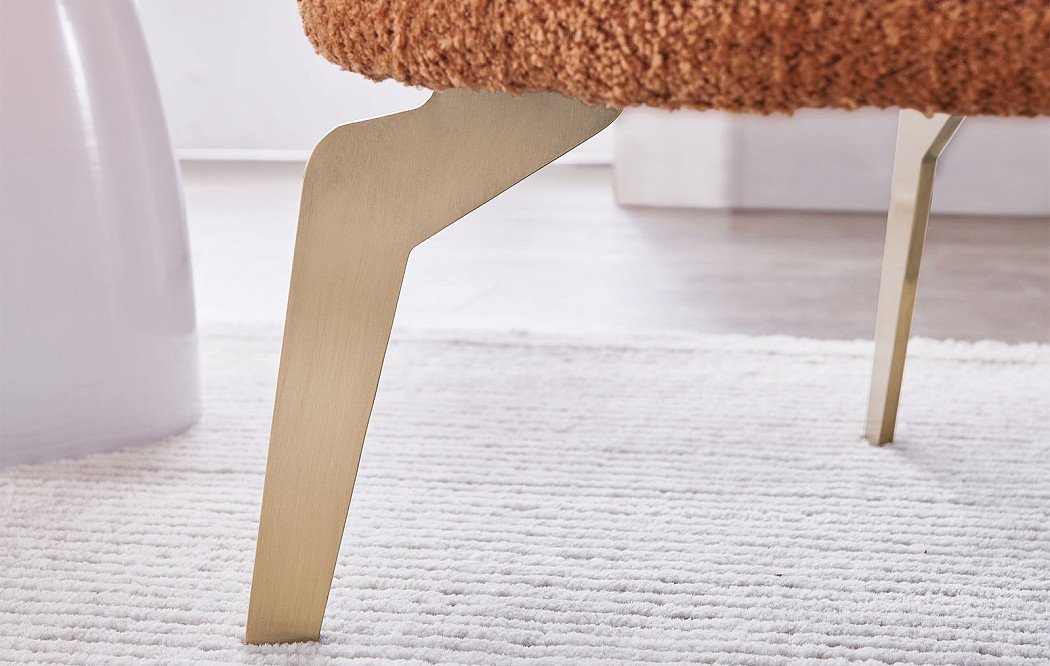 Кресло Queen, терракотовый - фото 4