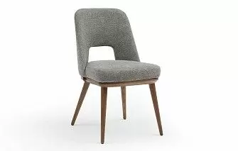 Стул Agata, серо-коричневый/орех