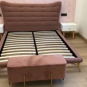 Кровать Venezia, тумба Polly, банкетка Gatsby 160 IMG-20230720-WA0077