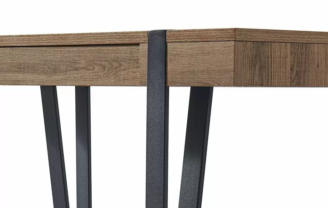 Стол письменный Project, орех/черный - фото 9