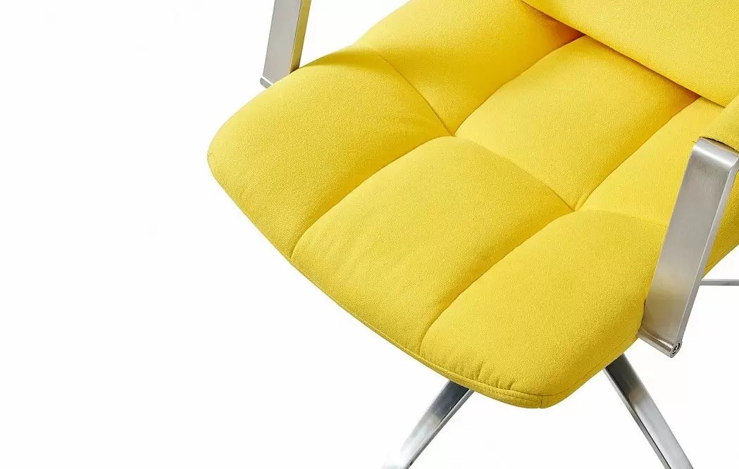 Кресло и оттоманка Taylor, желтый - фото 10