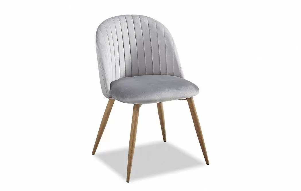 Стул Angela, серый/дерево - фото 7