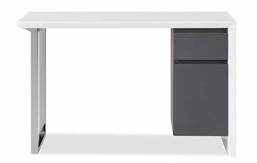 Стол письменный Kepler, белый/серый - фото 3