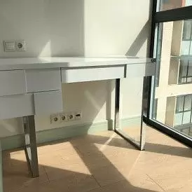 Стол письменный Brooklyn, орех/черный